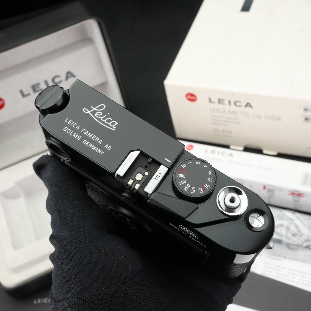 Leica M6 TTL 0.85 LHSA Black Paint Rangefinder UNUSED US$12800