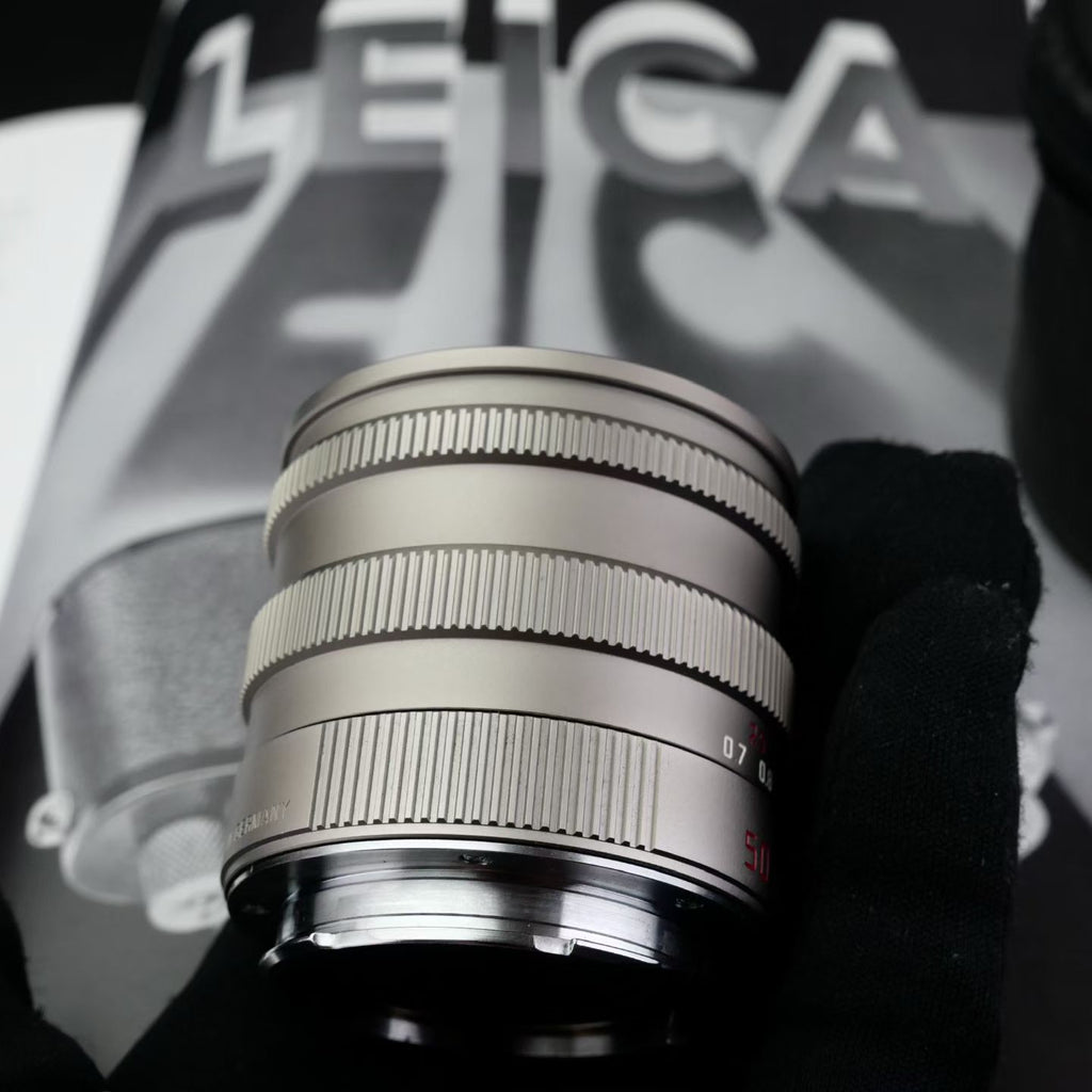 Leica M 50mm f/1.4 SUMMILUX-M Pre-Asph Titanium Like New US$3380