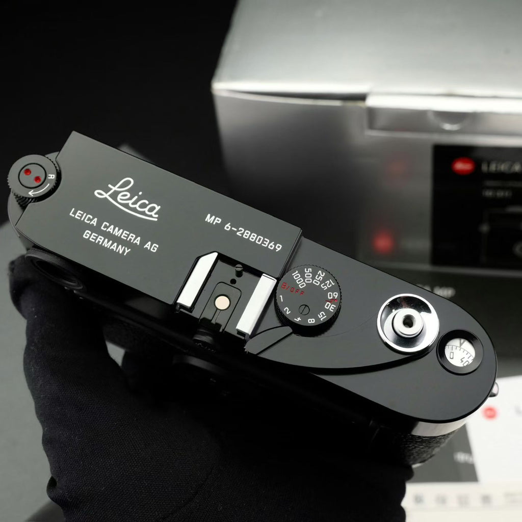 Leica MP 6 MP6 Black Paint Rangefinder Limited Edition Unused US$19800
