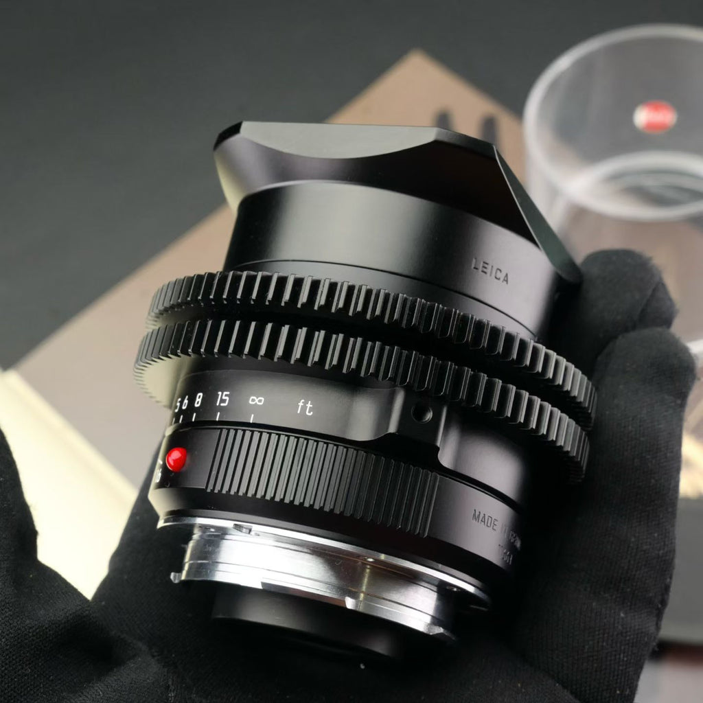 Leitz Cine 35mm M 0.8 f/1.4 Full Frame M-Mount Lens (Feet) US$6280