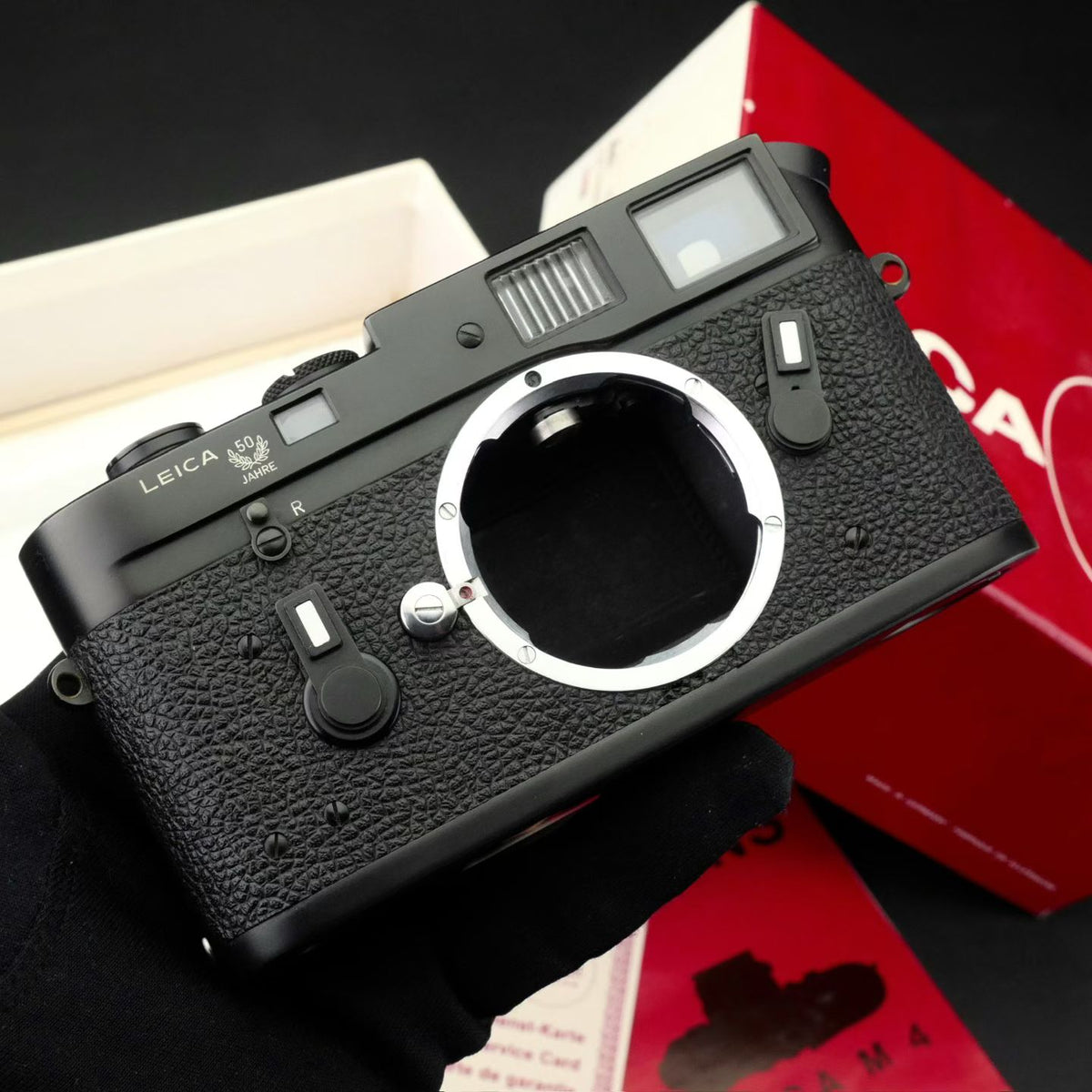 Leica M4 Black Chrome 50th Anniversary NMIB US$3980