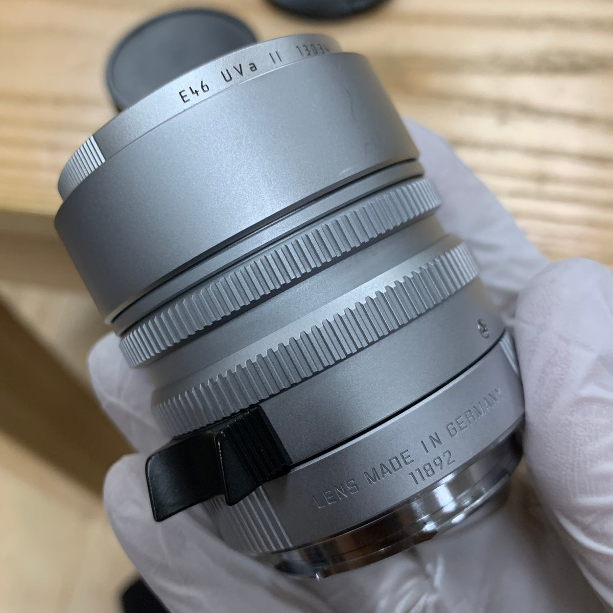 Leica M 50mm f/1.4 SUMMILUX-M ASPH 6-Bit Silver Chrome SN47xx US$2750