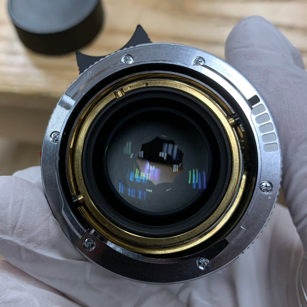 Leica M 50mm f/1.4 SUMMILUX-M ASPH 6-Bit Silver Chrome SN47xx US$2750