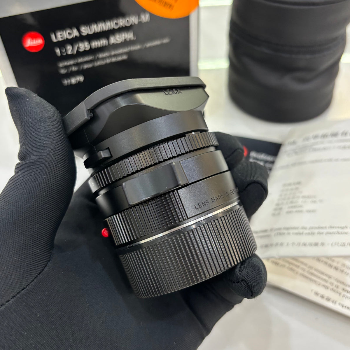 Leica M 35mm f/2 SUMMICRON-M ASPH 6-Bit SN42xx Mint Boxed US$2150
