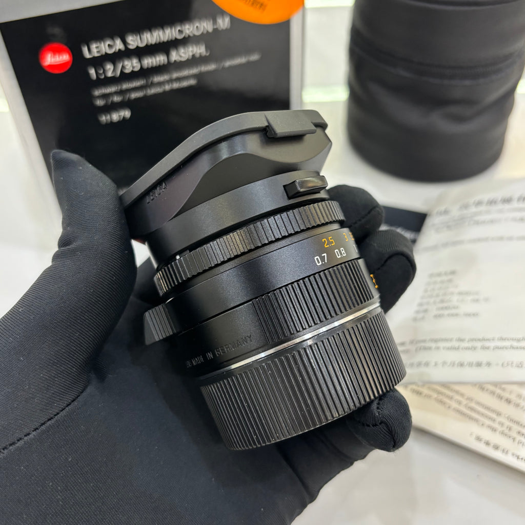 Leica M 35mm f/2 SUMMICRON-M ASPH 6-Bit SN42xx Mint Boxed US$2150