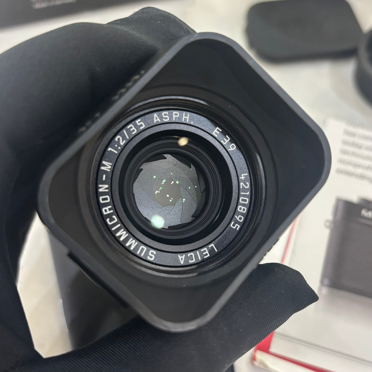 Leica M 35mm f/2 SUMMICRON-M ASPH 6-Bit SN42xx Mint Boxed US$2150