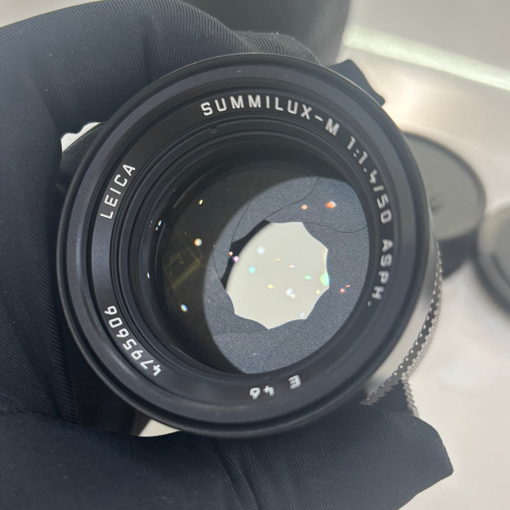 Leica M 50mm f/1.4 SUMMILUX-M ASPH 6-Bit SN47xx Mint US$2780