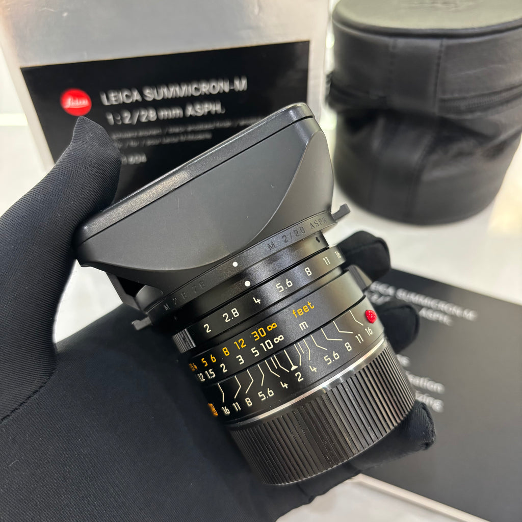 Leica M 28mm f/2 SUMMICRON-M ASPH 6-Bit SN42xx Mint Boxed US$2480