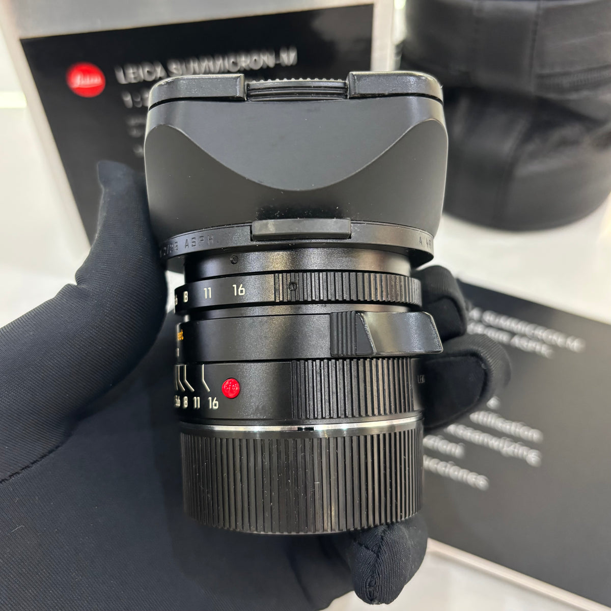 Leica M 28mm f/2 SUMMICRON-M ASPH 6-Bit SN42xx Mint Boxed US$2480