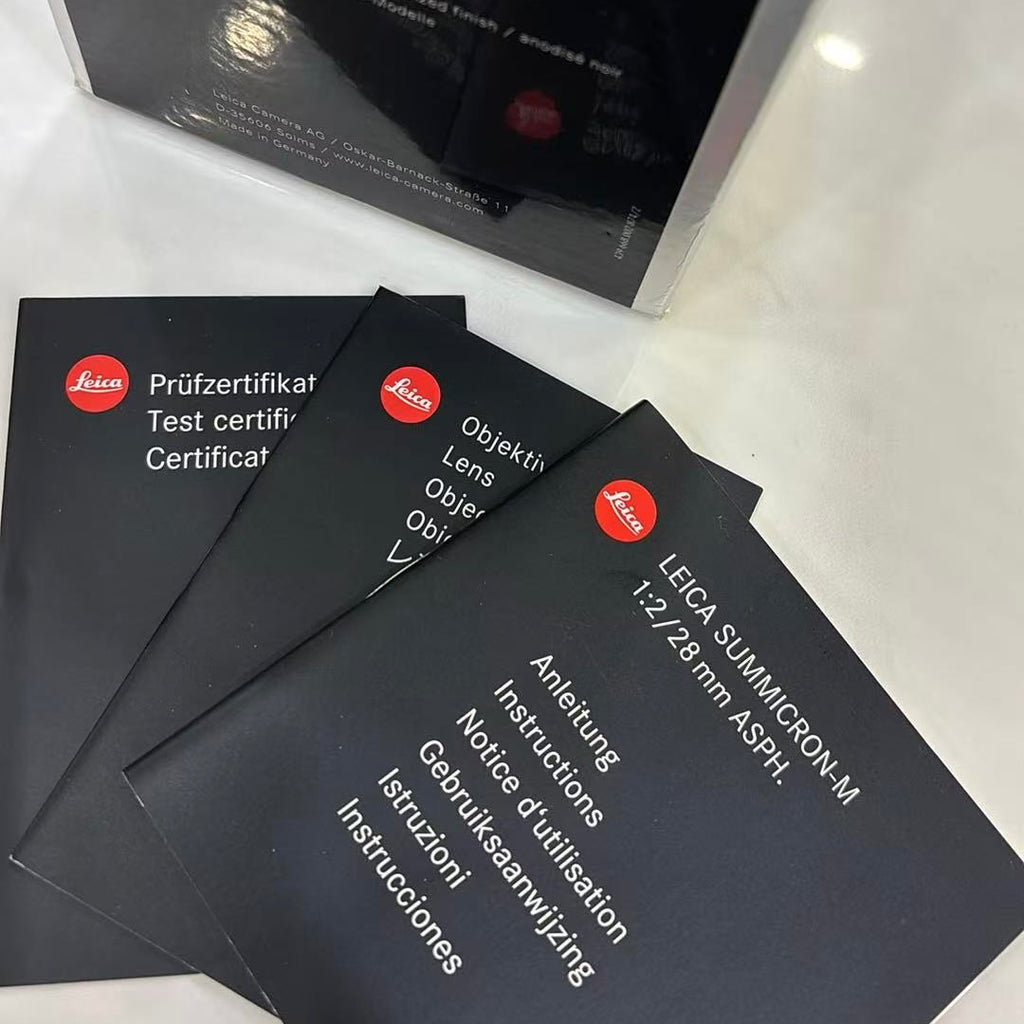 Leica M 28mm f/2 SUMMICRON-M ASPH 6-Bit SN42xx Mint Boxed US$2480