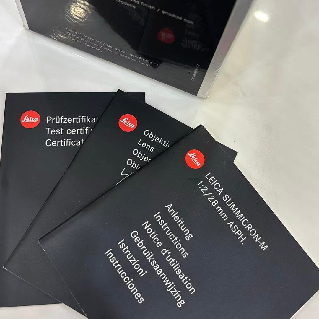 Leica M 28mm f/2 SUMMICRON-M ASPH 6-Bit SN42xx Mint Boxed US$2480