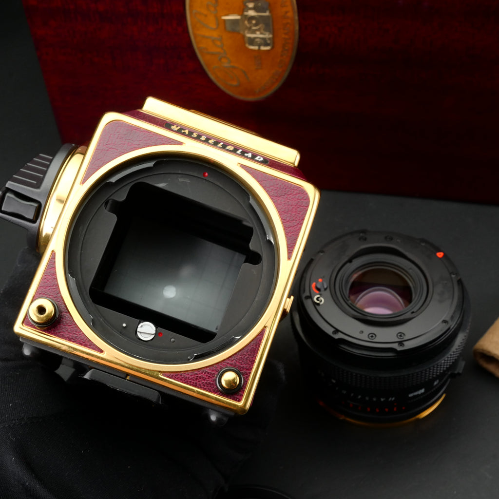 Hasselblad Star * 503CW Gold Supreme Set Unused US$11800
