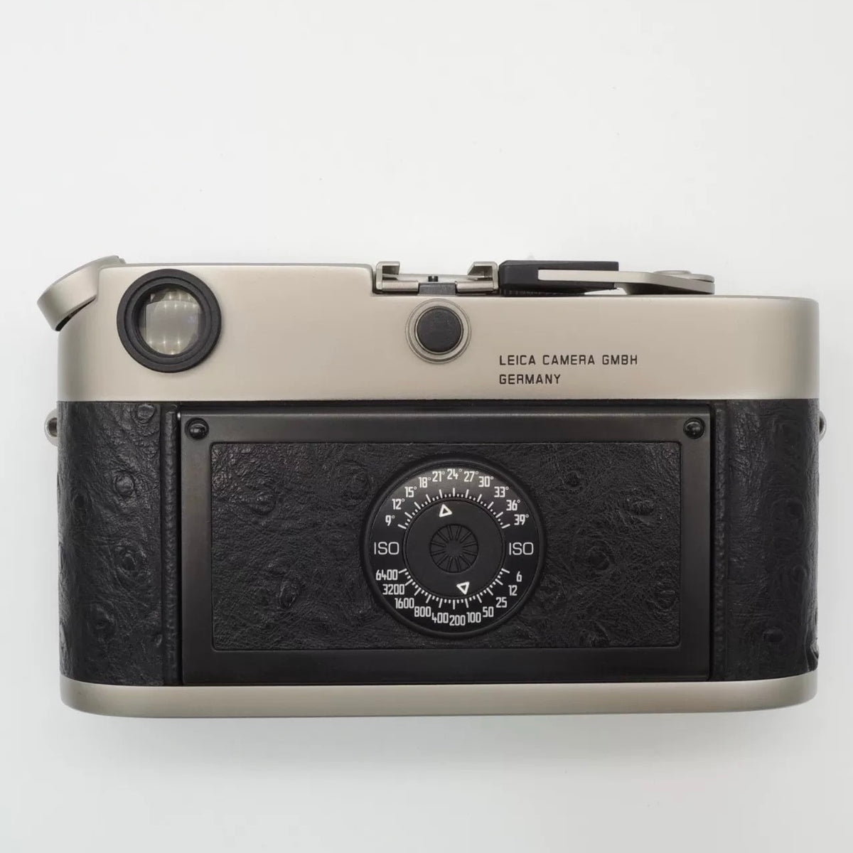 Leica M6 Titanium 0.72 Rangefinder with Ostrich Skin Near Mint US$3850