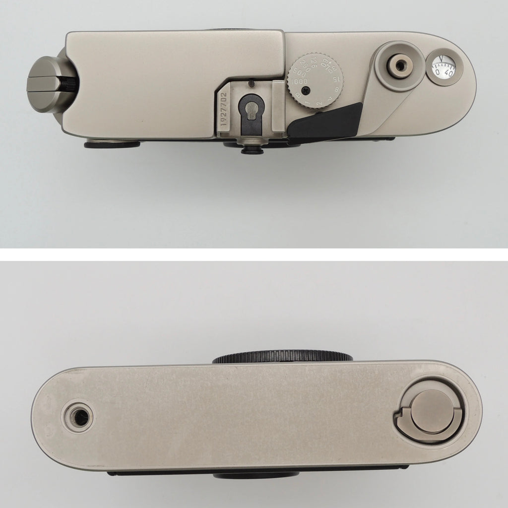 Leica M6 Titanium 0.72 Rangefinder with Ostrich Skin Near Mint US$3850