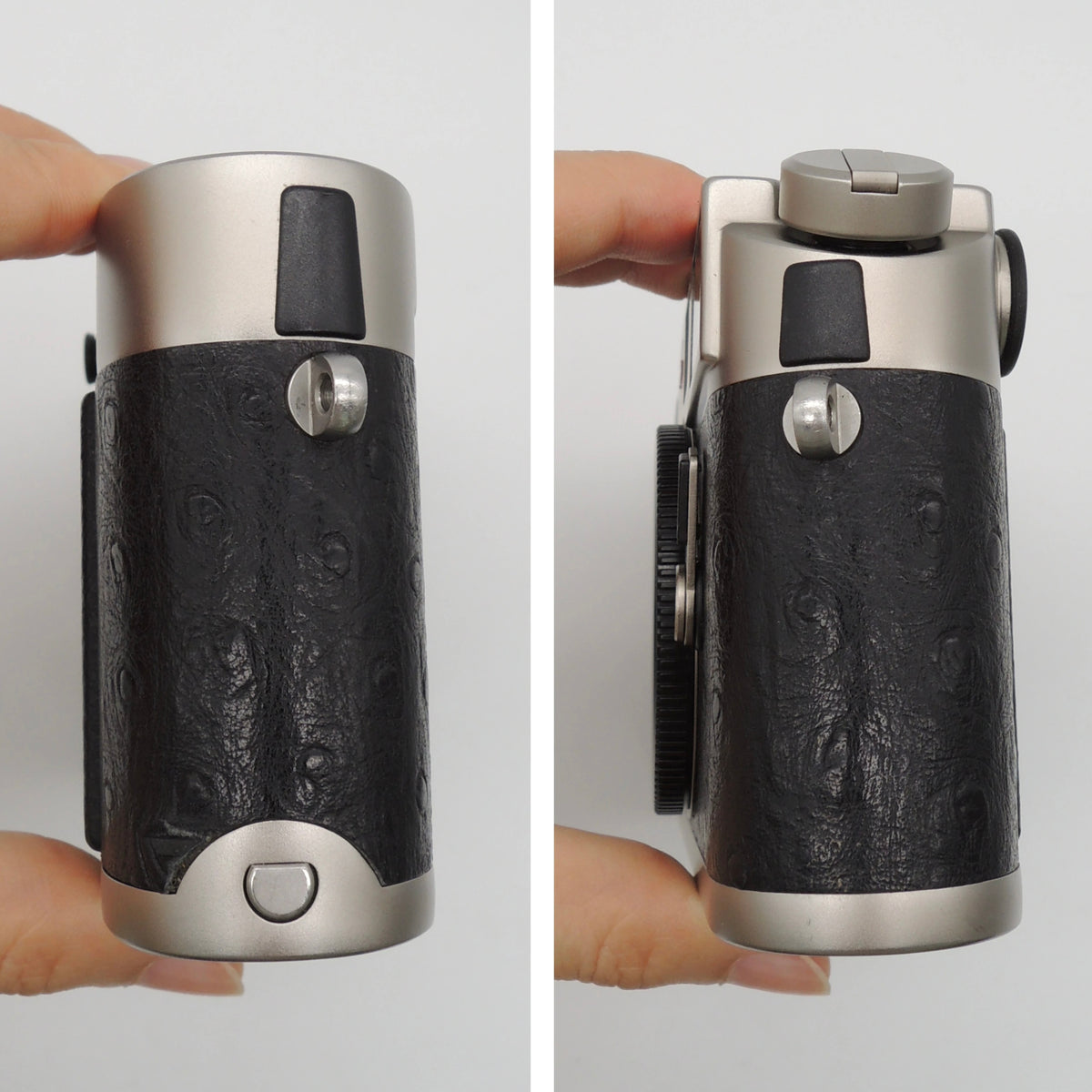Leica M6 Titanium 0.72 Rangefinder with Ostrich Skin Near Mint US$3850