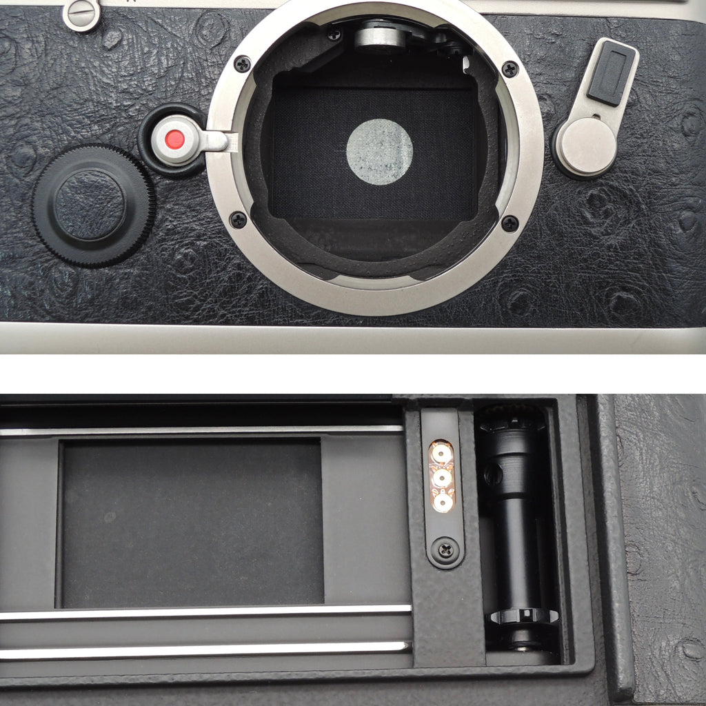 Leica M6 Titanium 0.72 Rangefinder with Ostrich Skin Near Mint US$3850