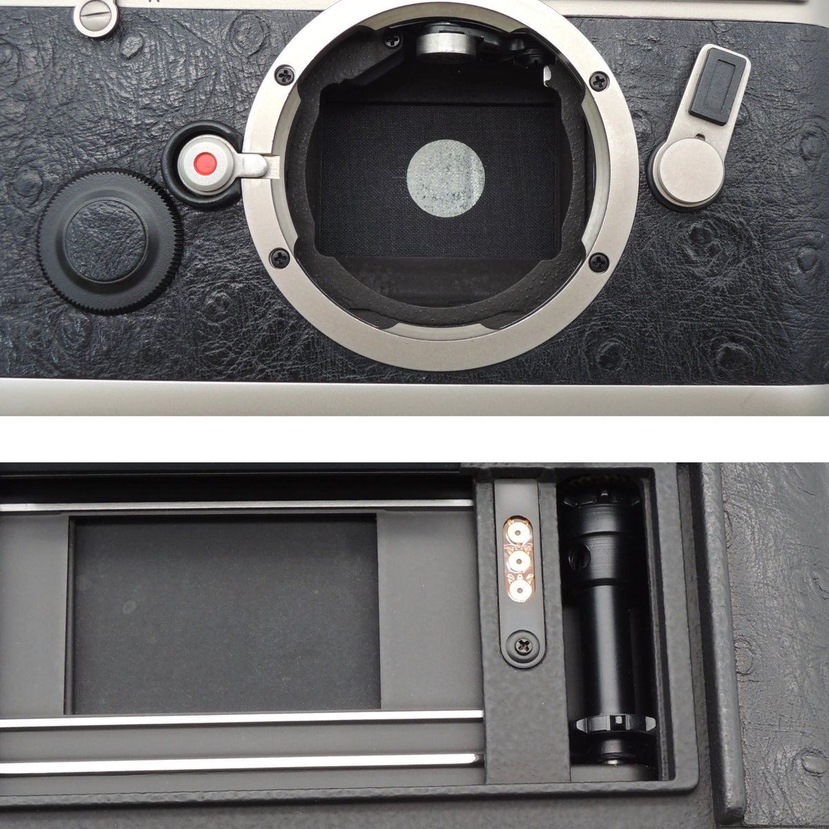 Leica M6 Titanium 0.72 Rangefinder with Ostrich Skin Near Mint US$3850