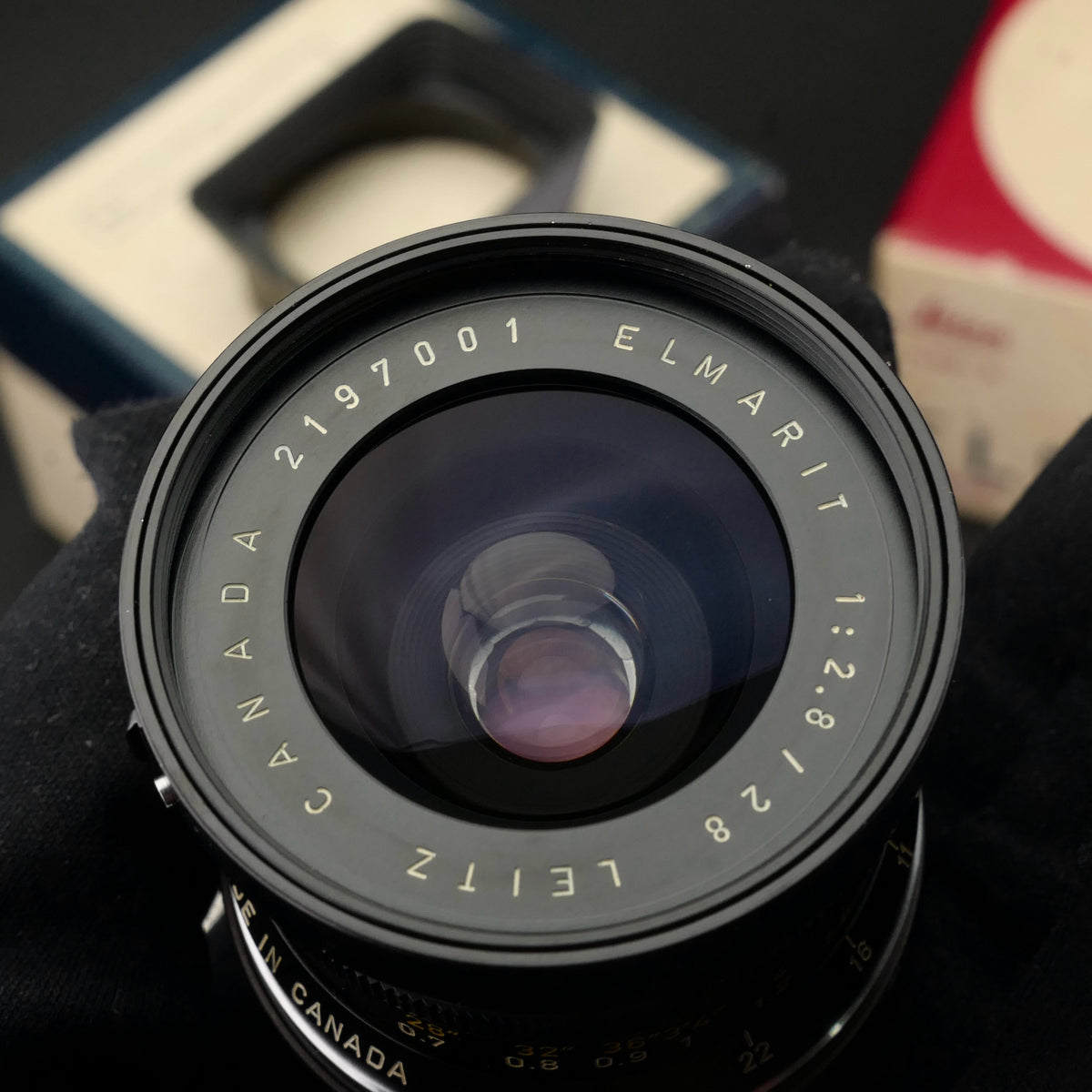 Leica M 28mm f/2.8 Elmarit v1 9 Elements 9E Mint Boxed SN219xx US$8850