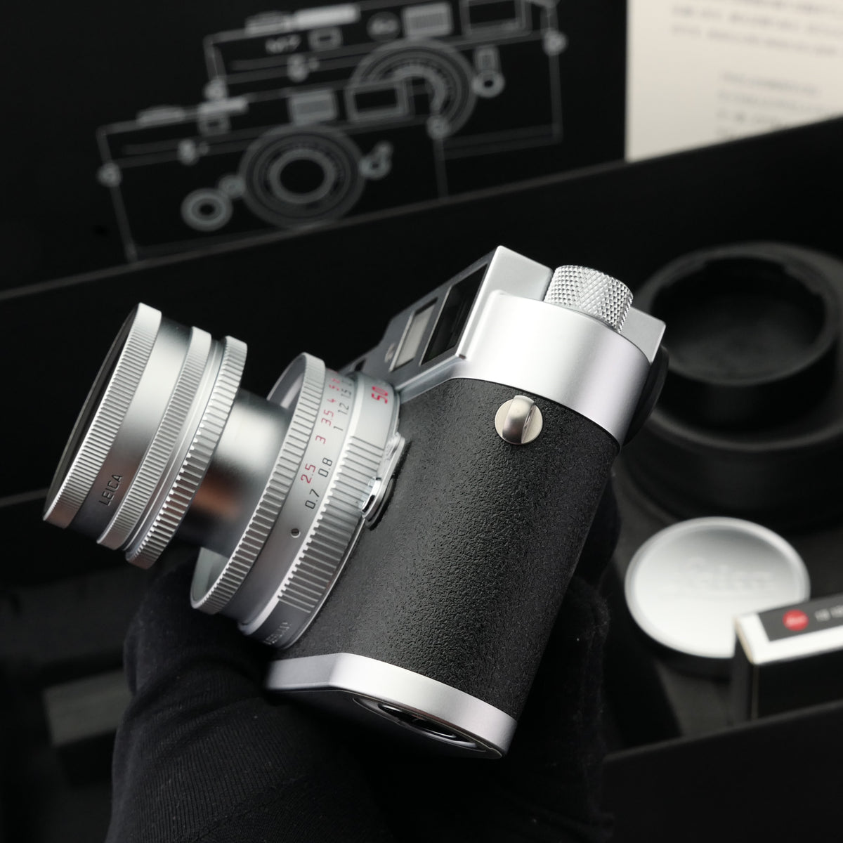 Leica MP 0.72 Silver + M 50/2.8 ELMAR-M Japanese Set LNIB US$6850