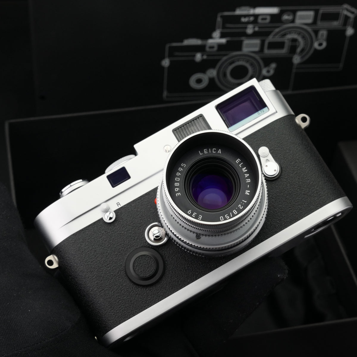 Leica MP 0.72 Silver + M 50/2.8 ELMAR-M Japanese Set LNIB US$6850