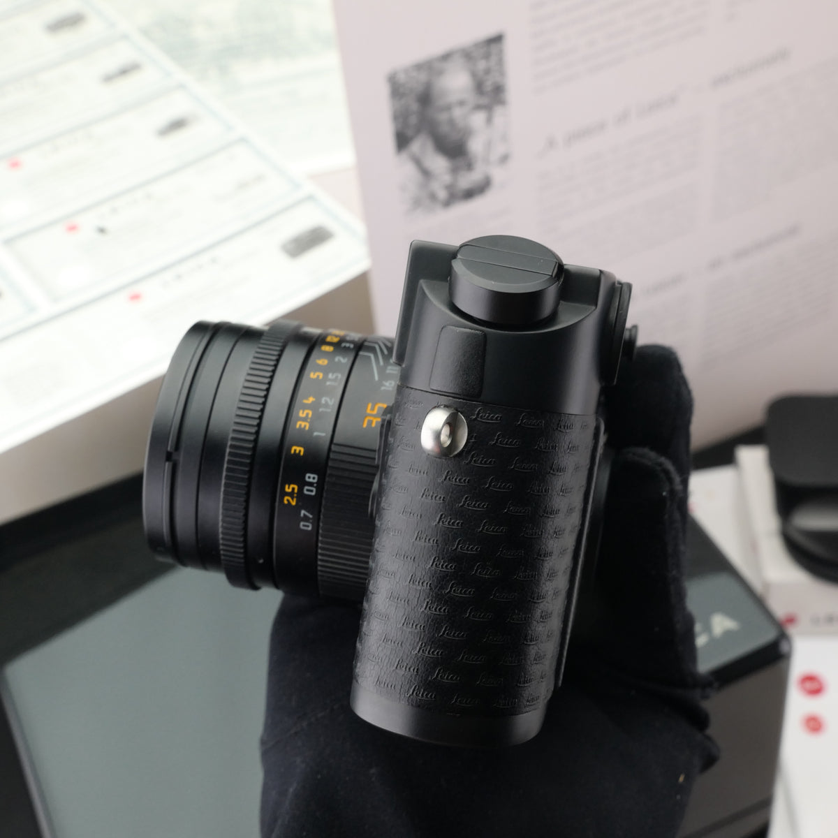 Leica M6 Ein Stuck Set with M 35/1.4 Lux Asph Like New In Box US$8950