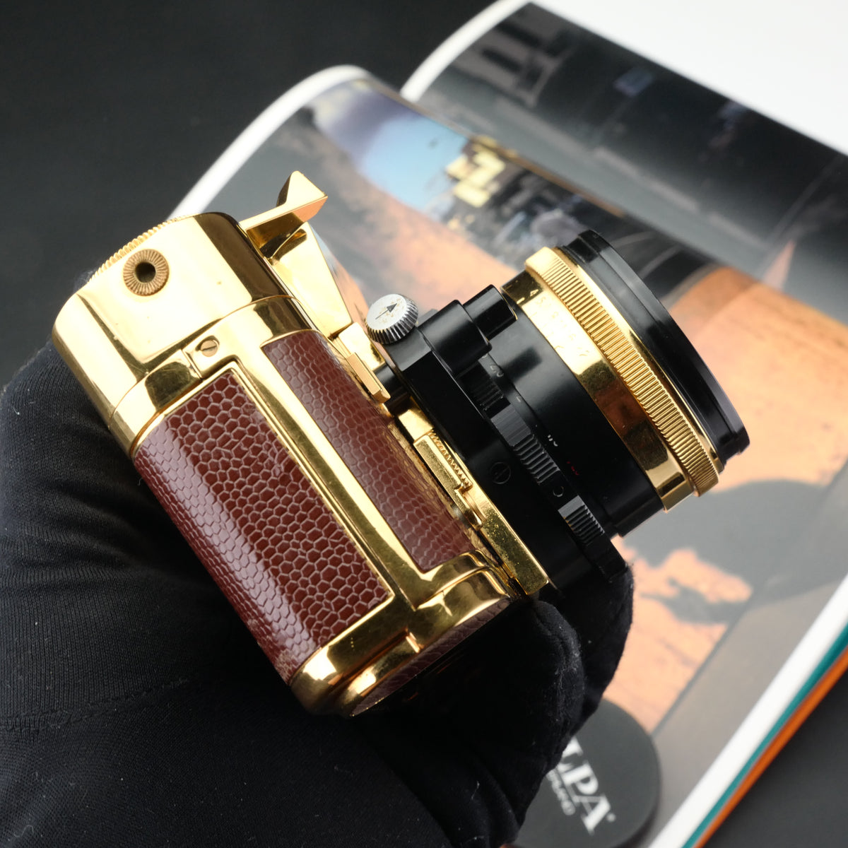 Alpa 11 Si Gold + Kern Macro Switar 50mm f/1.9 Limited Set MINT US$5880