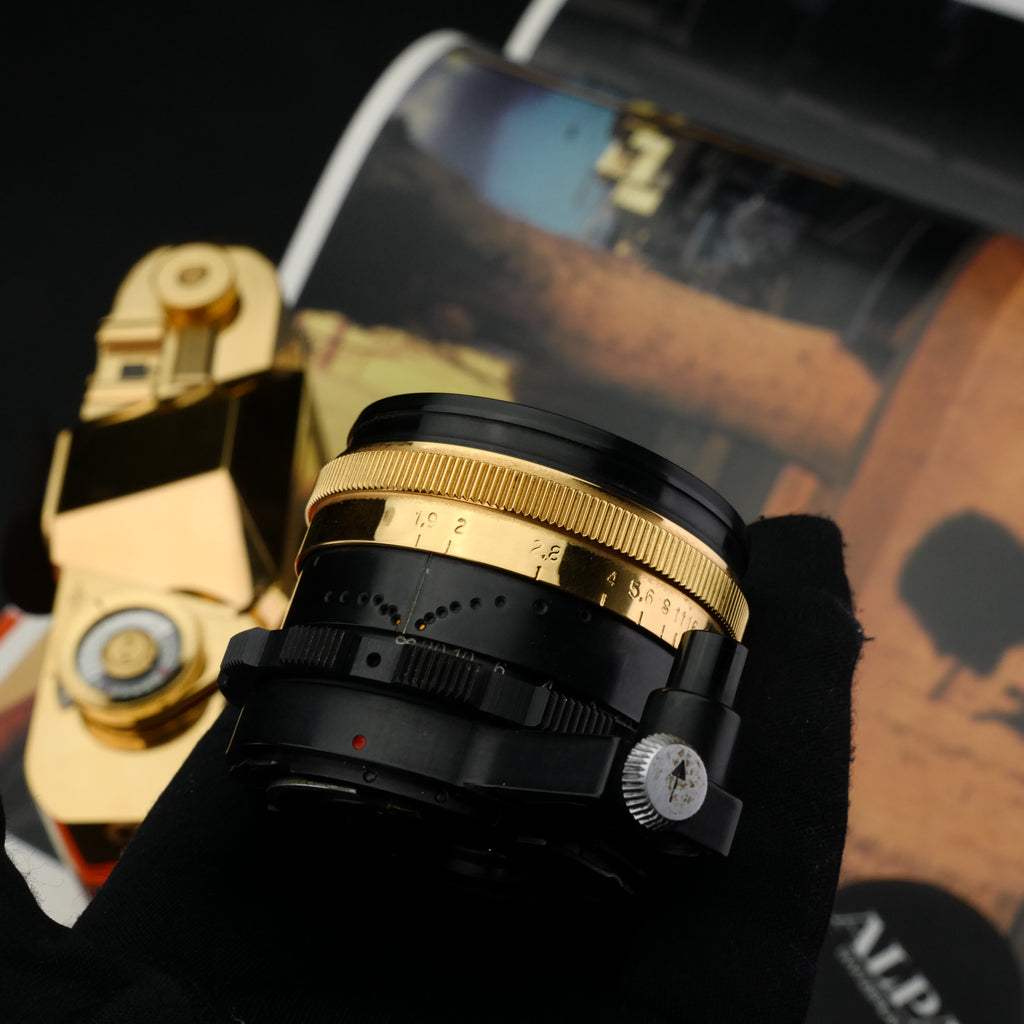 Alpa 11 Si Gold + Kern Macro Switar 50mm f/1.9 Limited Set MINT US$5880