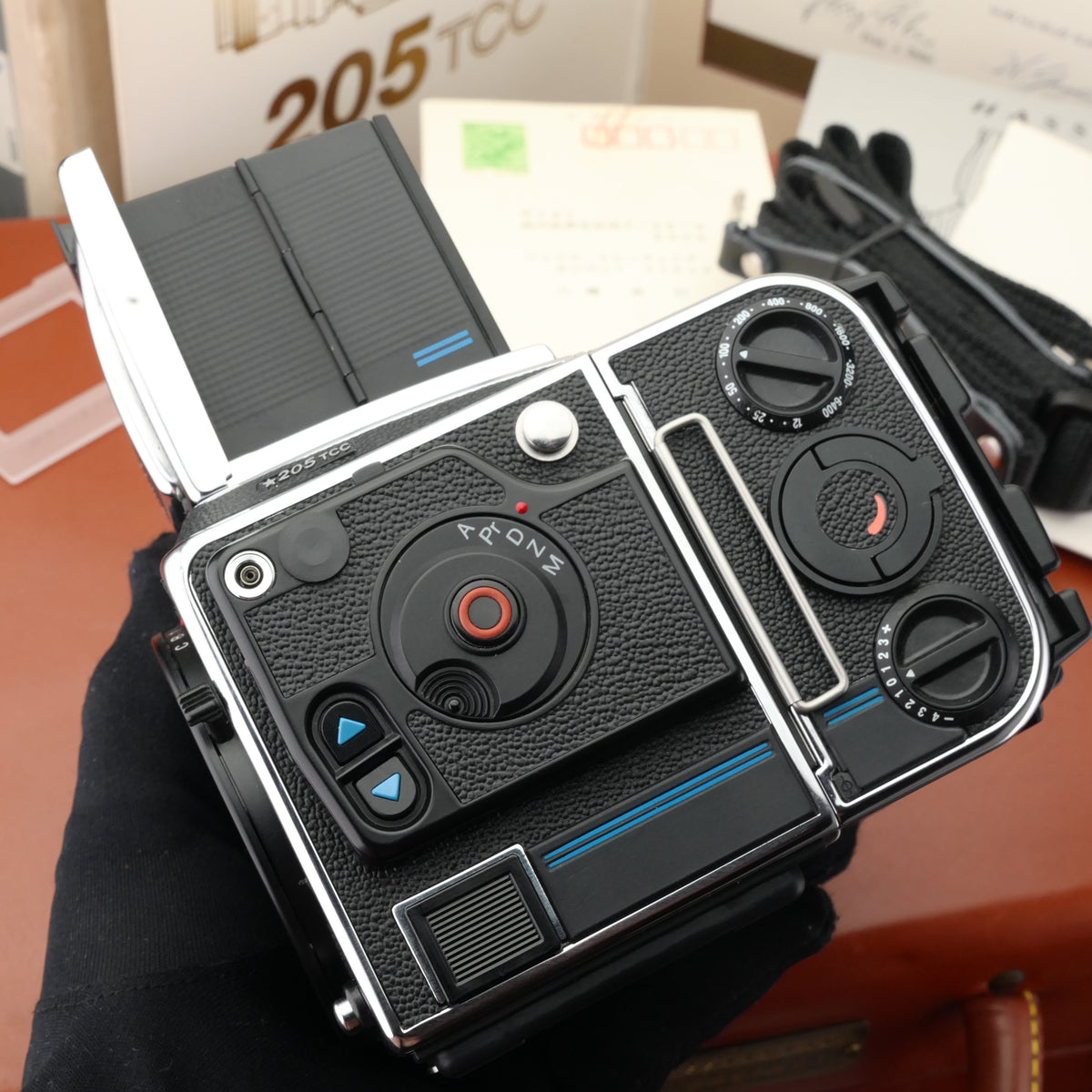 Hasselblad 205TCC Japanese Star* + E12 Set MINT US$4580