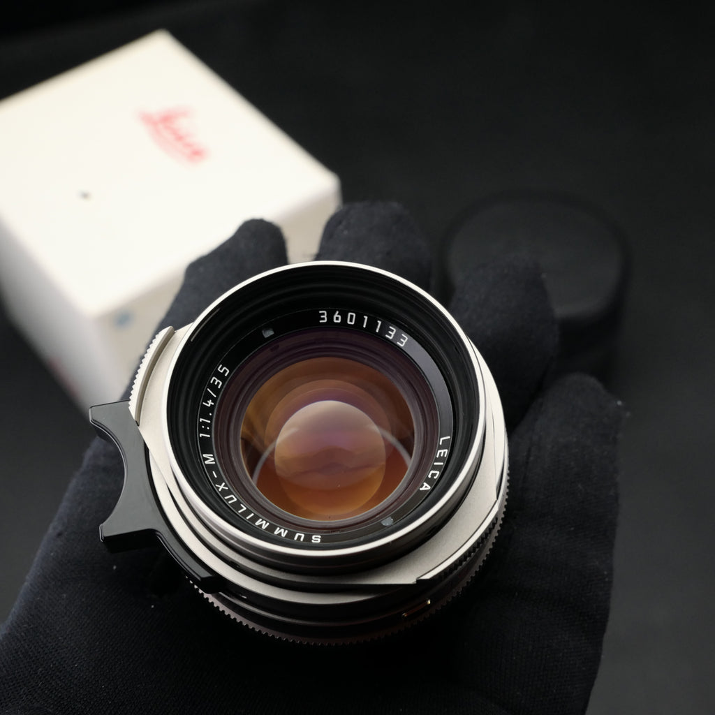 Leica M 35mm f/1.4 SUMMILUX-M Pre-Asph Titanium “SH” Badge Like NewUS$4380