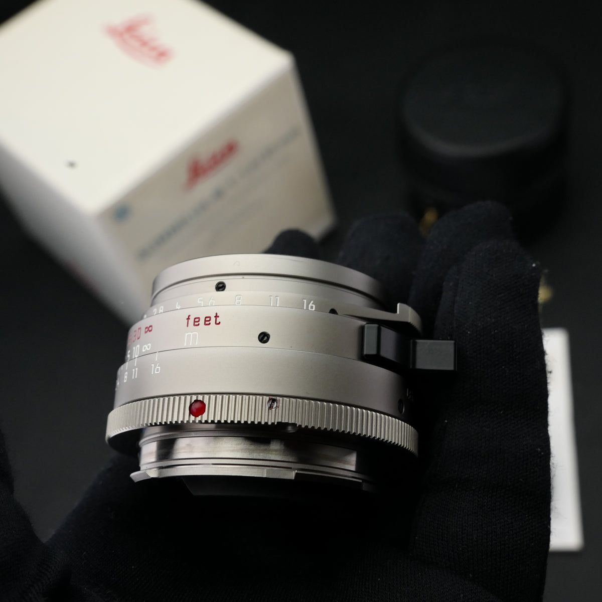 Leica M 35mm f/1.4 SUMMILUX-M Pre-Asph Titanium “SH” Badge Like NewUS$4380