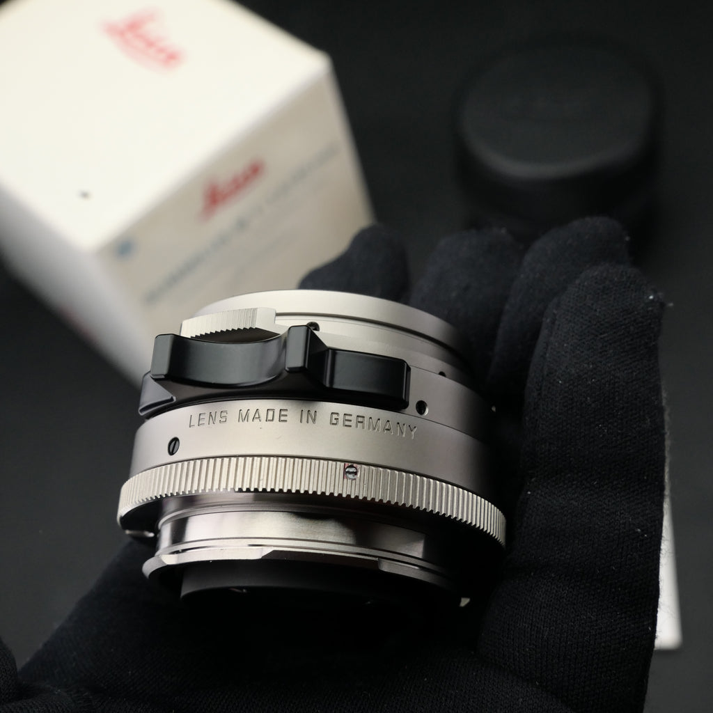 Leica M 35mm f/1.4 SUMMILUX-M Pre-Asph Titanium “SH” Badge Like NewUS$4380