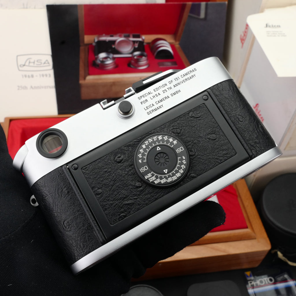 Leica LHSA 25th Anniversary M6 + 35/2 + 50/2 + 90/2 Set UNUSED BOXED US$24800