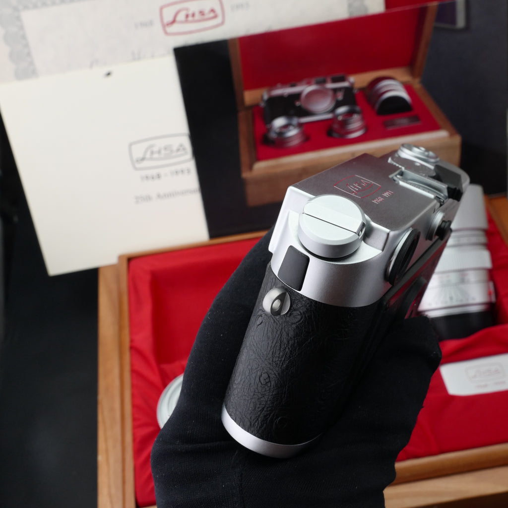 Leica LHSA 25th Anniversary M6 + 35/2 + 50/2 + 90/2 Set UNUSED BOXED US$24800