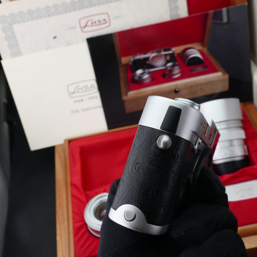 Leica LHSA 25th Anniversary M6 + 35/2 + 50/2 + 90/2 Set UNUSED BOXED US$24800