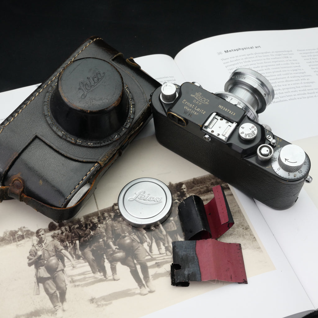 Leica IIIc Grey Paint WH + 50/2 Summitar Star* SN Rare US$5880