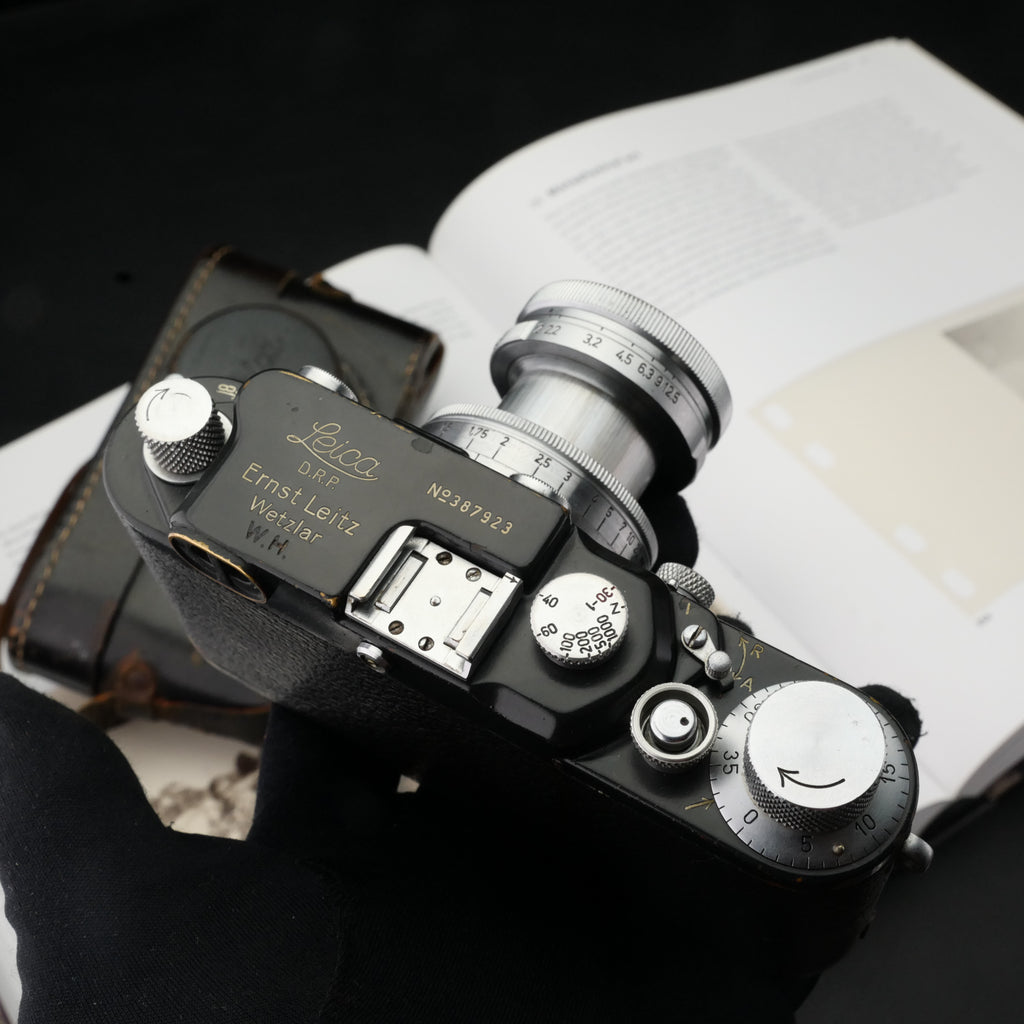 Leica IIIc Grey Paint WH + 50/2 Summitar Star* SN Rare US$5880
