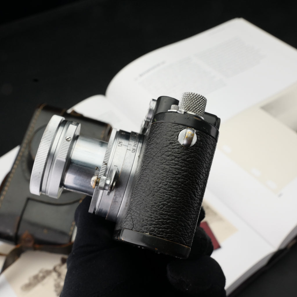 Leica IIIc Grey Paint WH + 50/2 Summitar Star* SN Rare US$5880