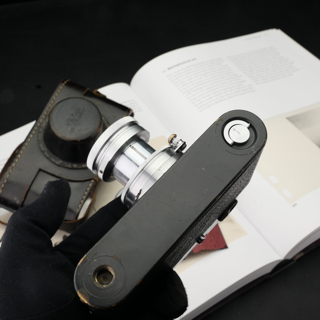 Leica IIIc Grey Paint WH + 50/2 Summitar Star* SN Rare US$5880
