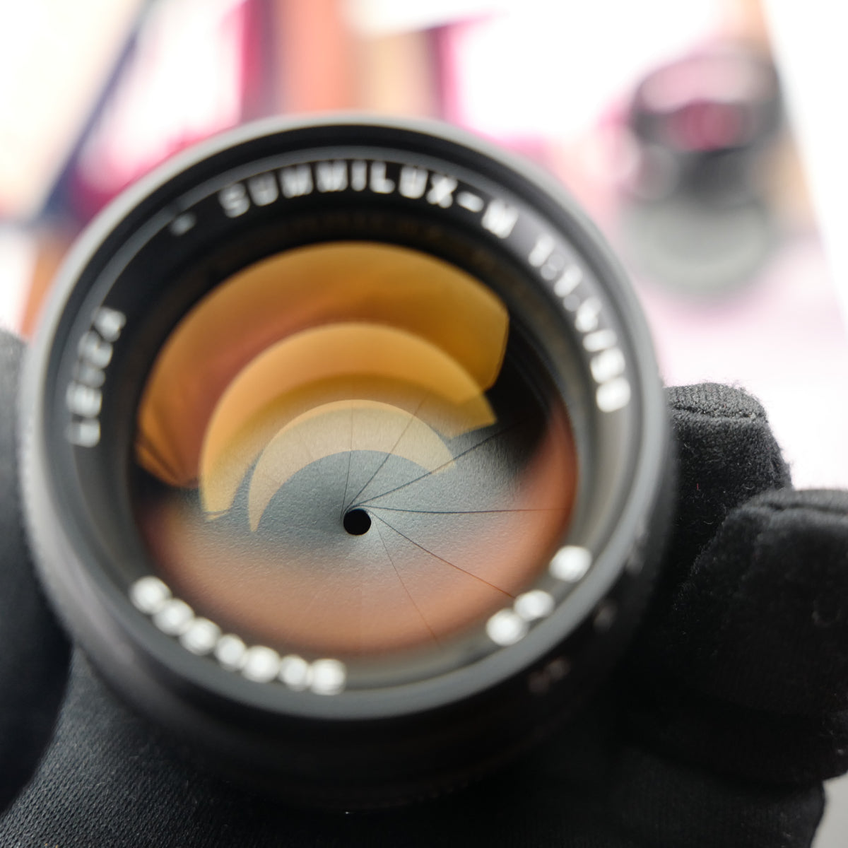 Leica M 50mm f/1.4 SUMMILUX-M Pre-Asph E43 SN348xx Golden Coating MINT US$3480