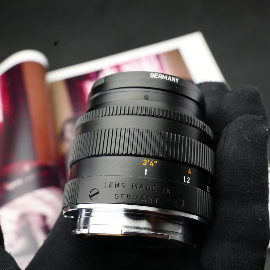 Leica M 50mm f/1.4 SUMMILUX-M Pre-Asph E43 SN348xx Golden Coating MINT US$3480