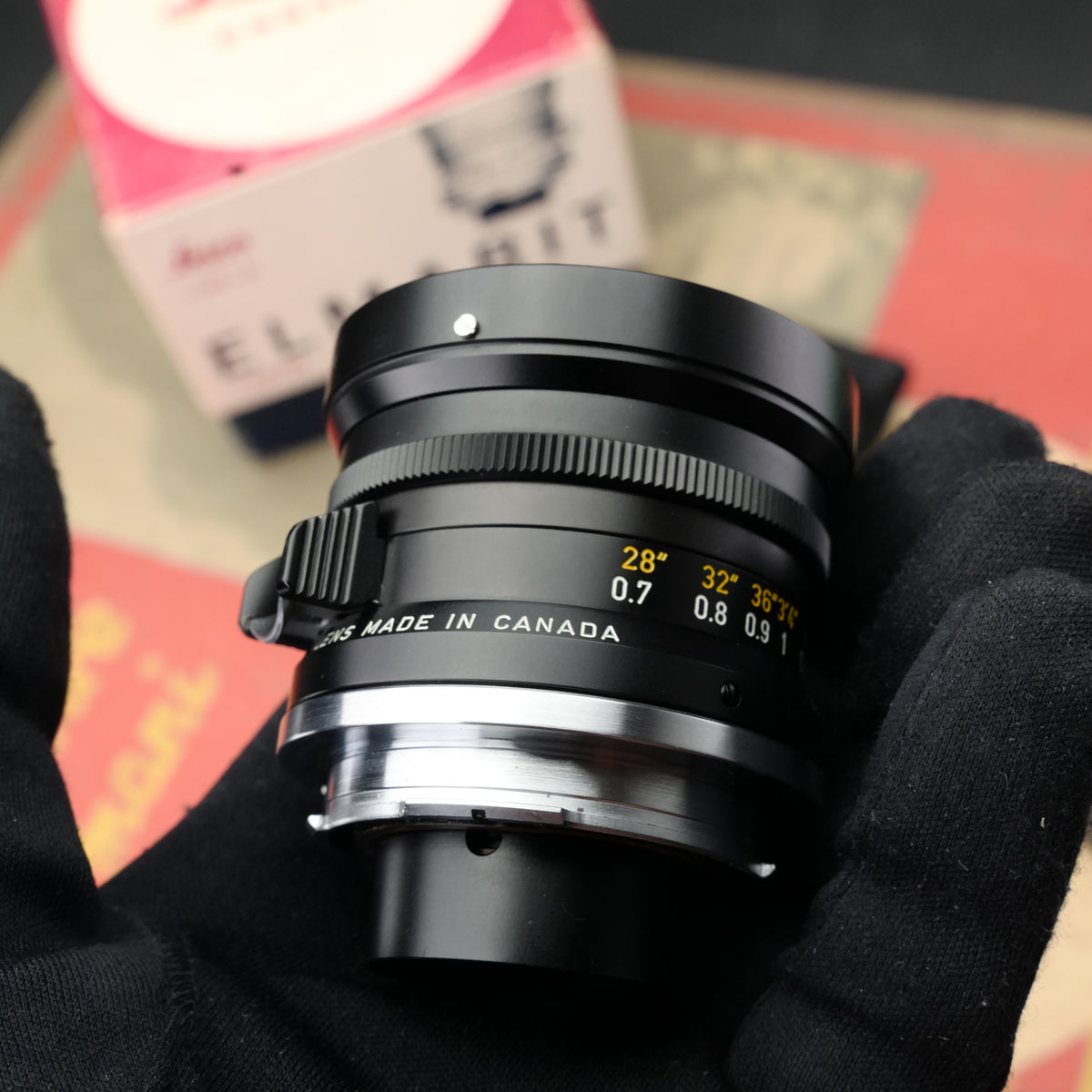 Leica M 28mm f/2.8 Elmarit v1 9 Elements 9E Mint Boxed SN219xx US$8950