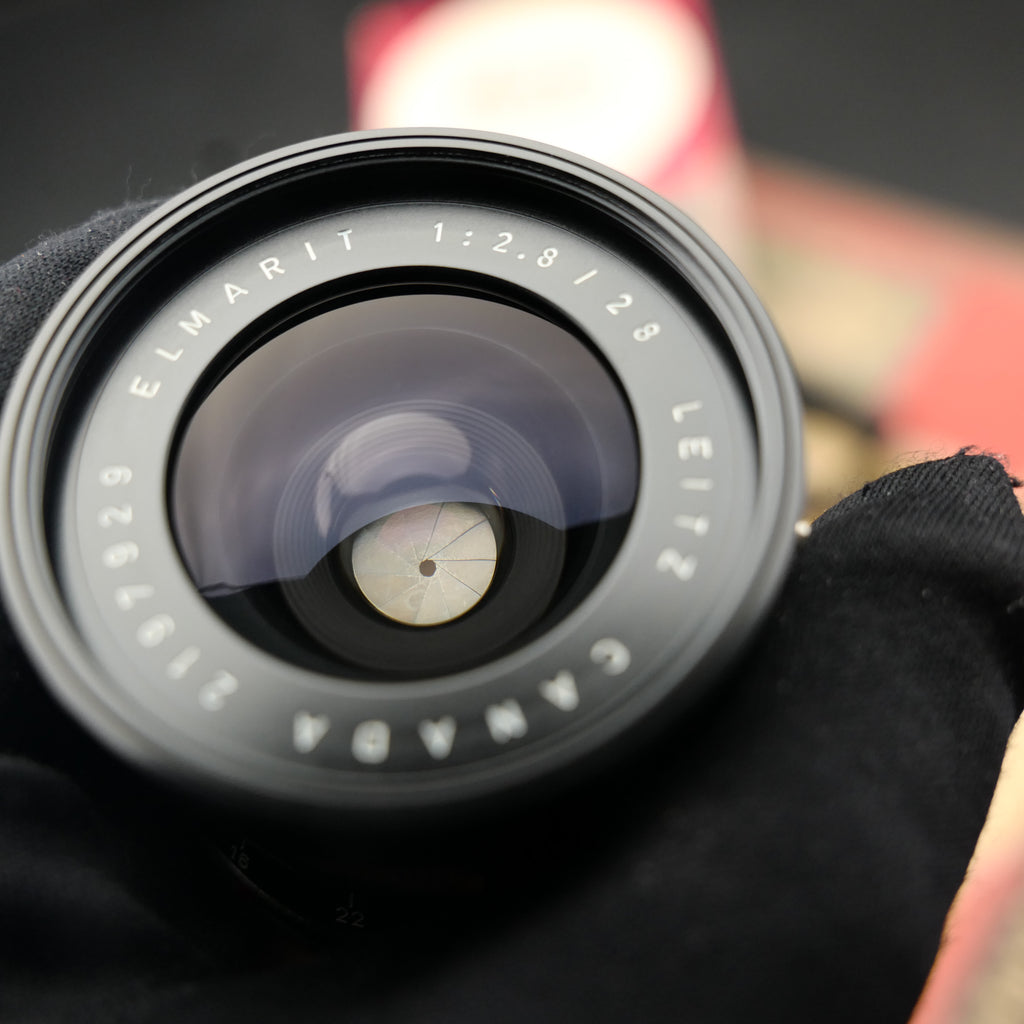 Leica M 28mm f/2.8 Elmarit v1 9 Elements 9E Mint Boxed SN219xx US$8950