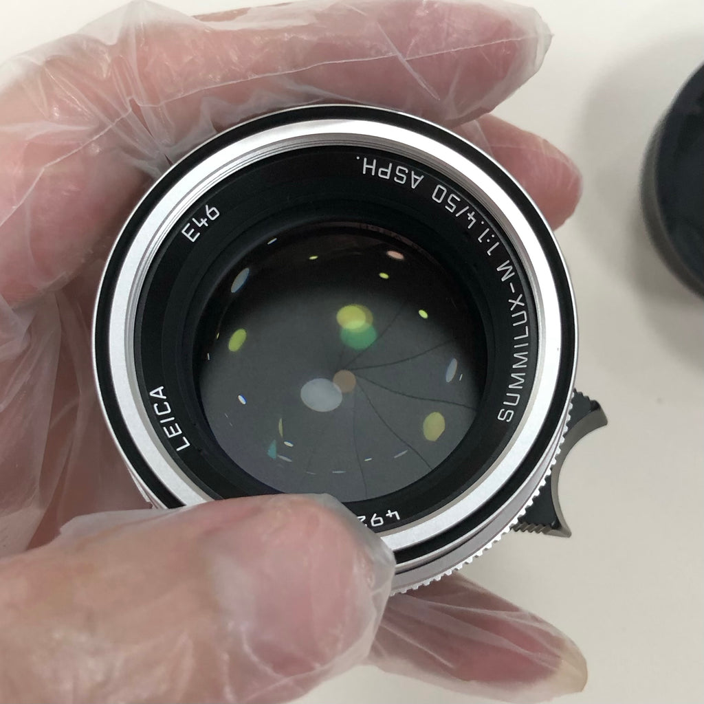 Leica M 50mm f/1.4 SUMMILUX-M ASPH Close Focus Silver Mint Boxed US$4150