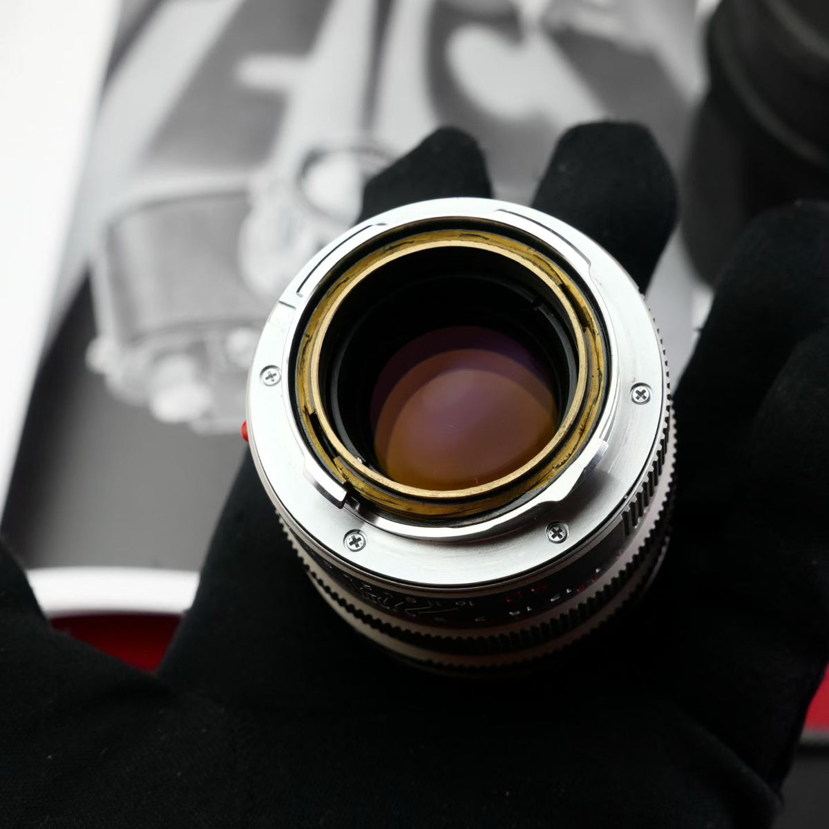 Leica M 50mm f/1.4 SUMMILUX-M Pre-Asph Titanium Like New US$3380