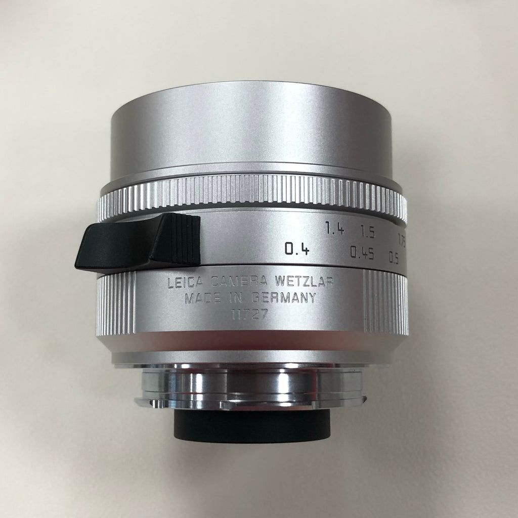 Leica M 35mm f/1.4 SUMMILUX-M ASPH FLE v2 Close Focus Silver Mint Boxed US$4695