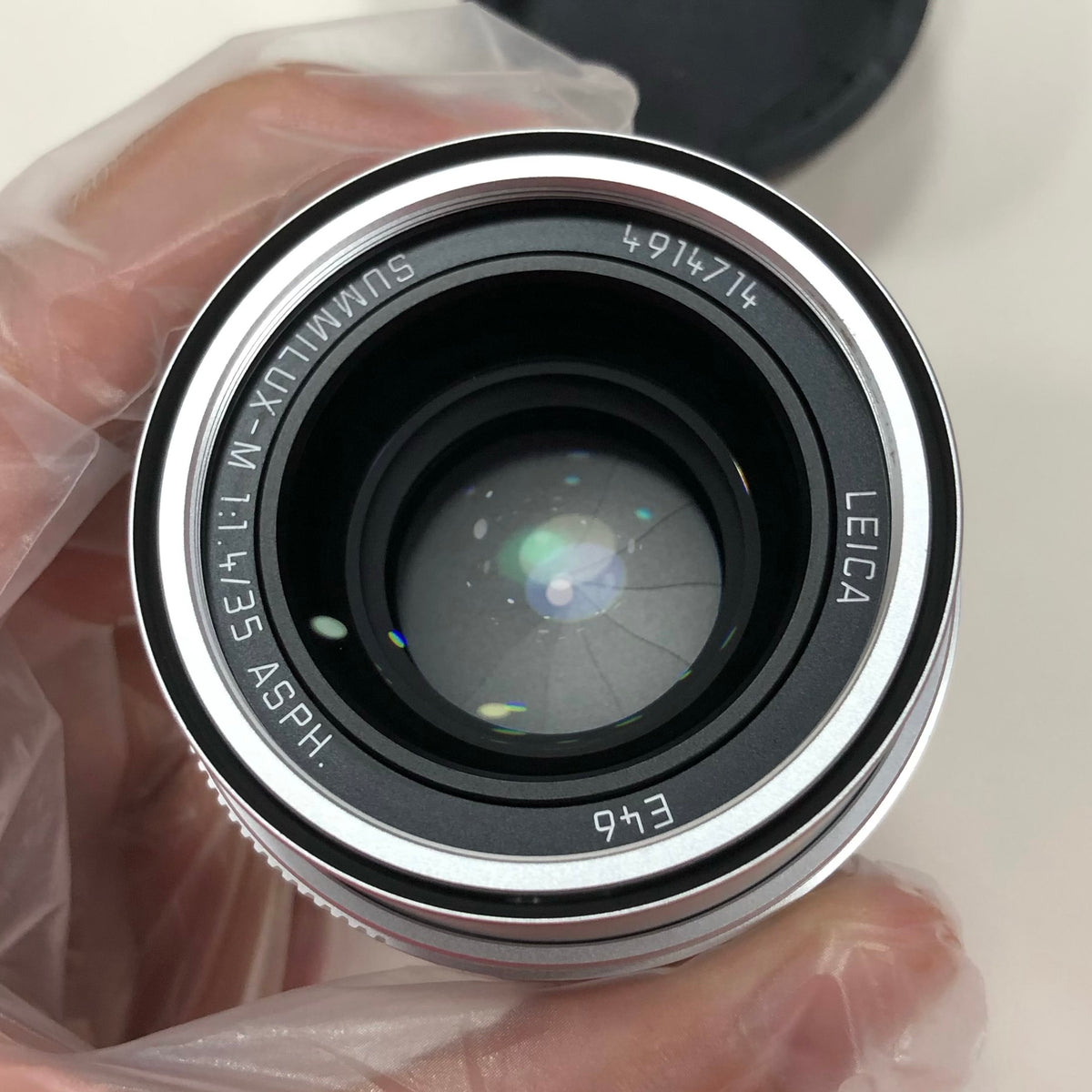 Leica M 35mm f/1.4 SUMMILUX-M ASPH FLE v2 Close Focus Silver Mint Boxed US$4695