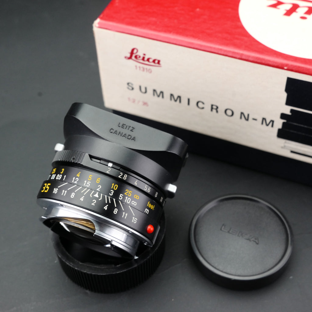 Leica M 35mm f/2 SUMMICRON-M Pre-Asph v4 IV King of Bokeh NMIB US$2850