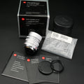 Leica M 50mm f/1.4 SUMMILUX-M ASPH 6-Bit Silver NMIB US$2580