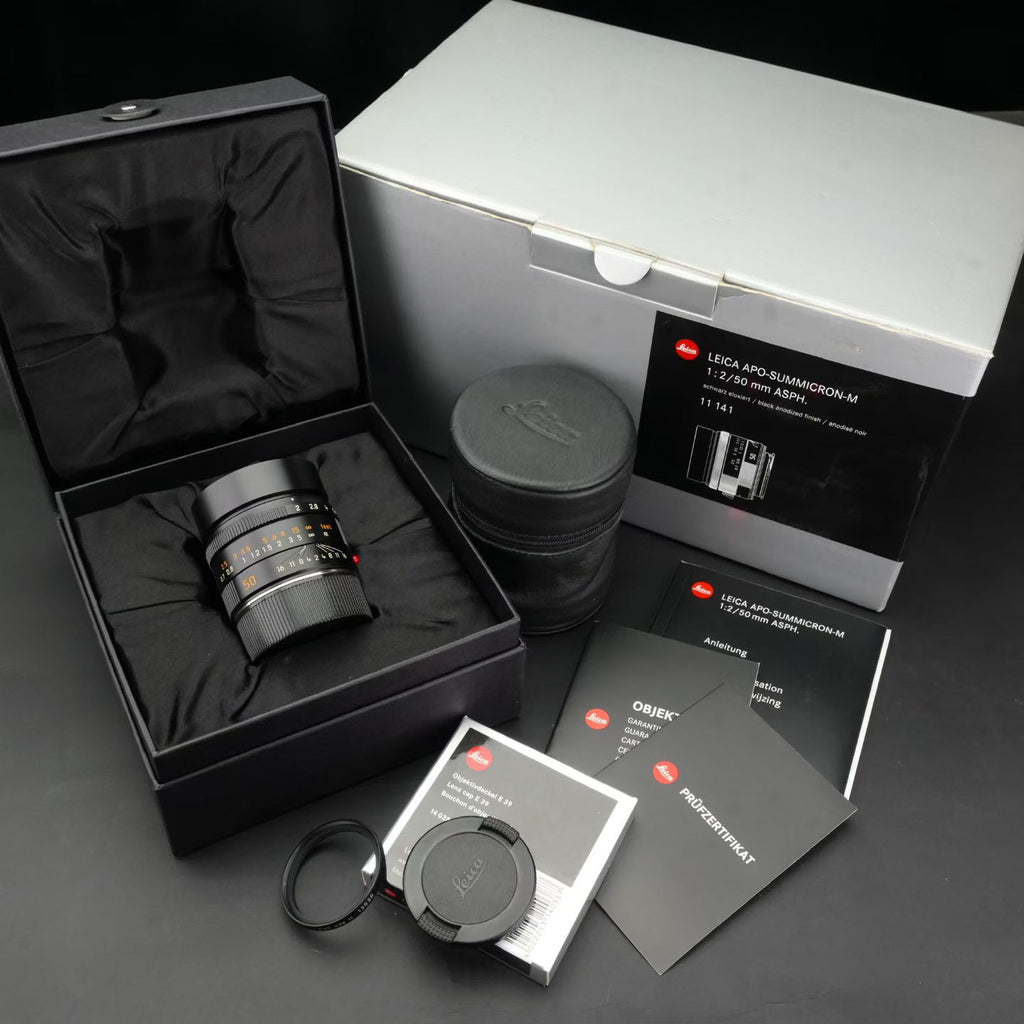 Leica M 50mm f/2 APO-SUMMICRON-M ASPH NMIB US$5380