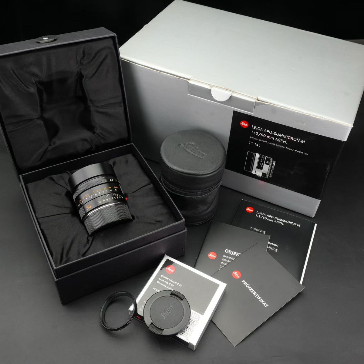 Leica M 50mm f/2 APO-SUMMICRON-M ASPH NMIB US$5380